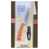 Old Timer Sharpfinger Sheath Knife & Sheath