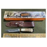 Marbles 6" Ideal Knife with Sheath