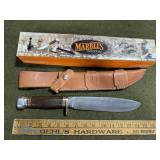 Marbles 9" Trail Knife with Sheath