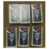 250 rnds CCI Stinger .22 LR Ammo