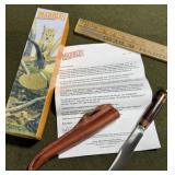 Marbles Expert Limited Edition Knife with Sheath
