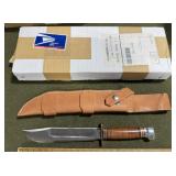 Marbles 8" Ideal Knife with Sheath