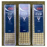 300 rnds CCI .22 LR Ammo