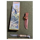 Marbles Skin Dress Filet Knife with Sheath