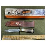Marbles 6" Ideal Knife with Sheath