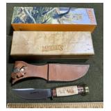 Marbles 4.5" Woodcraft Knife with sheath