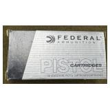 50 rnds Federal .38 Spl +P Ammo