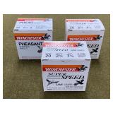 75 rnds Winchester 20 ga Shotshells