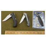2-S&W,1-Gerber Pocketknives