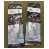 2 Kimber 7 rnd .45 Auto Magazines