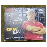 300 rnds CCI .22 LR Ammo