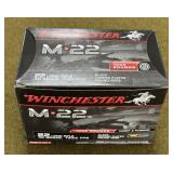 1000 rnds Winchester M-22 .22 LR Ammo