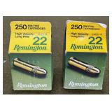 500 rnds Remington .22 LR Ammo