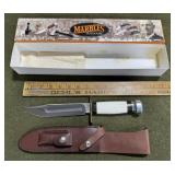 Marbles 7" Ideal Knife with Sheath