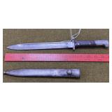 Unknown Bayonet & Metal Sheath
