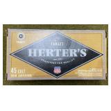 50 rnds Herters .45 Colt Ammo