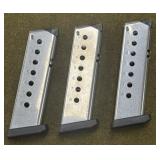 3 Sig Sauer P220 8 rnd Magazines