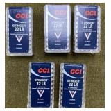 250 rnds CCI Stinger .22 LR Ammo