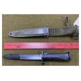 Unknown Bayonet & Metal Sheath