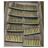100 rnds Military 7.62x51mm Ammo & Stripper Clips