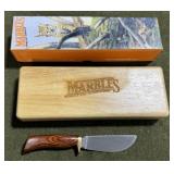 Marbles Hunter 4.5" Knife with Sheath