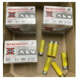 81 rnds Winchester 20 ga Shotshells