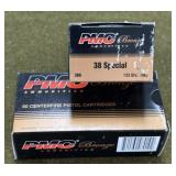 100 rnds CCI .38 Spl Ammo