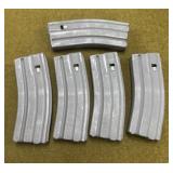 5-20 rnd AR-15 Magazines