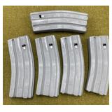 5-20 rnd AR-15 Magazines