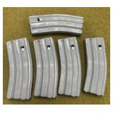 5-20 rnd AR-15 Magazines