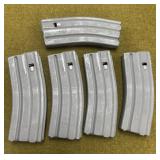 5-20 rnd AR-15 Magazines