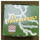 500 rnds Remington .22 LR Ammo