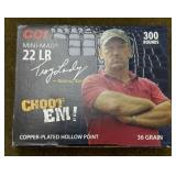 300 rnds CCI .22 LR Ammo
