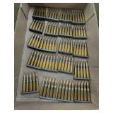 100 rnds Military 7.62x51mm Ammo & Stripper Clips