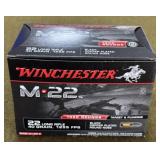 1000 rnds Winchester M-22 .22 LR Ammo