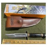 Marbles Vintage 6" Survival Knife with Sheath