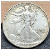 1942 W. Liberty Half Dollar VF