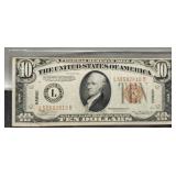 1934A $10 Hawaii FR Note
