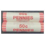 (2) BU Rolls 2009 L. Cents Wood Chopper