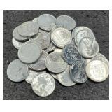 (40) BU 1943 Steel War Cents 10-P, 20-D, 10-S