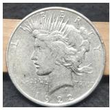 1922-D Peace Dollar