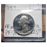 1976-S Silver Proof W., Bicentennial Quarter