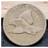 1858 Flying Eagle Cent