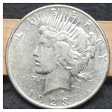 1923-D Peace Dollar