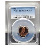 1986-S Slab Proof Cent PCGS PR69 RD DCAM