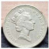 1990 Great Britain One Pound