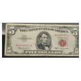 1963 $5 Red Seal Note