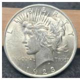 1923 Peace Dollar