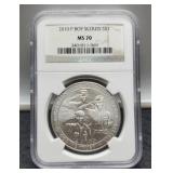 2010 Slab Silver Dollar Boy Scouts NGC MS70
