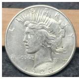 1923-S Peace Dollar